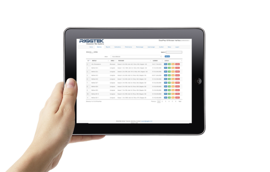 RIGGTEK Browser Interface